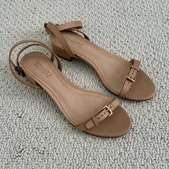 SCHUTZ Aurora Low Block Sandal - Picture 2 of 12